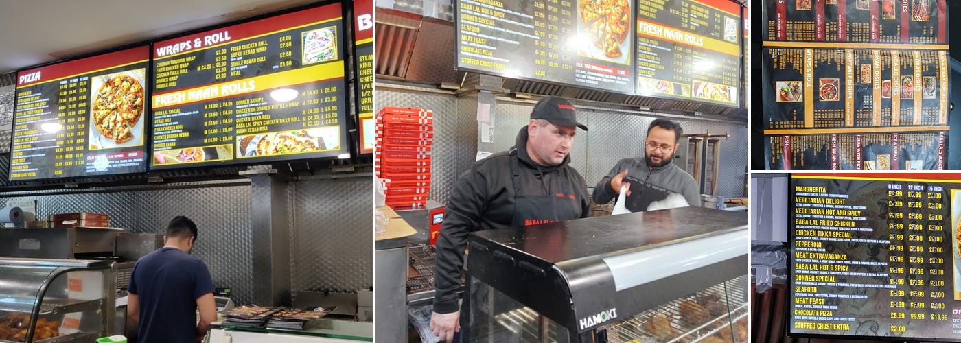 Baba Lal Karahi Ltd Menu