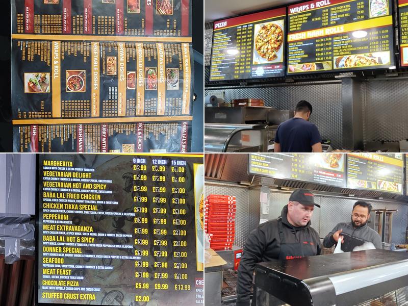 Baba Lal Karahi Ltd Menu