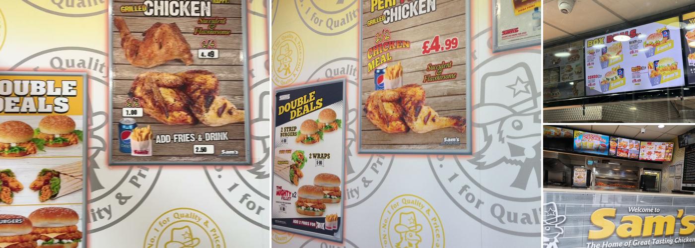 Sam's Chicken Menu