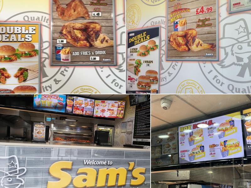 Sam's Chicken Menu