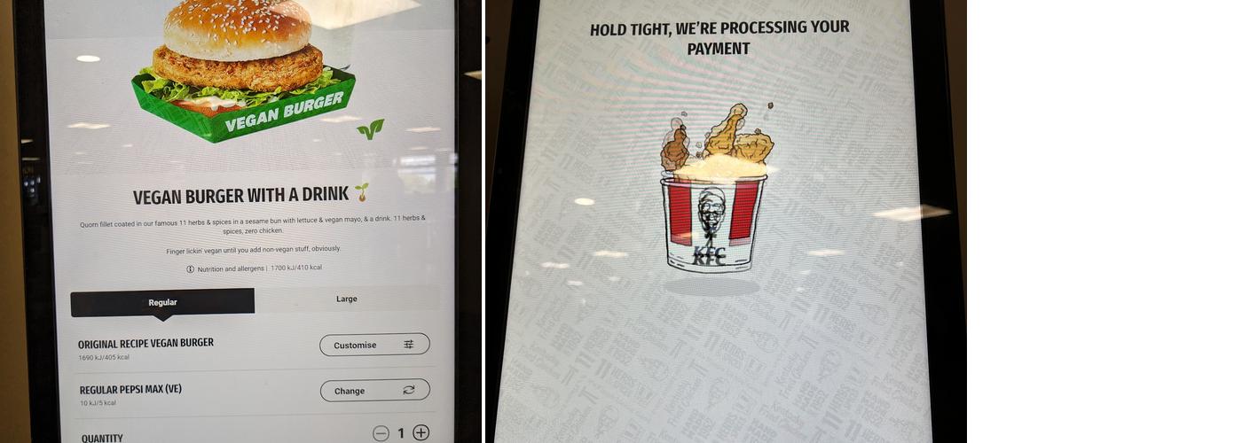 KFC Toddington - M1 North Services Menu