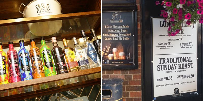 The Unicorn Inn Menu