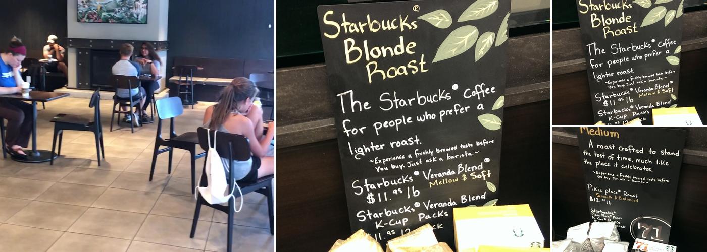 Starbucks Menu
