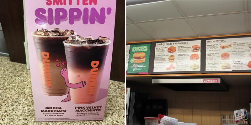 Dunkin' Menu