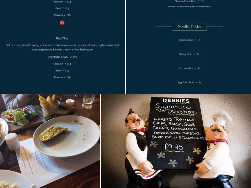 Borough Arms Lymington Menu