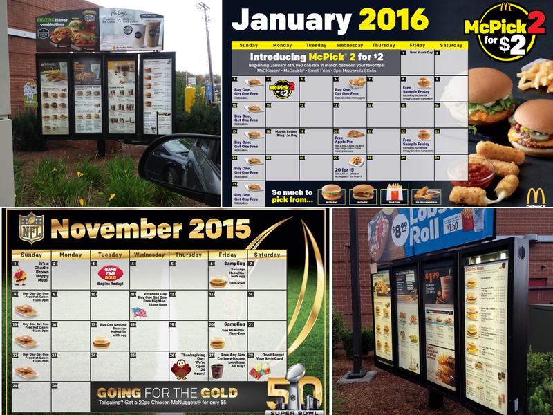 McDonald's Menu