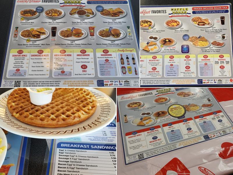 Waffle House Menu