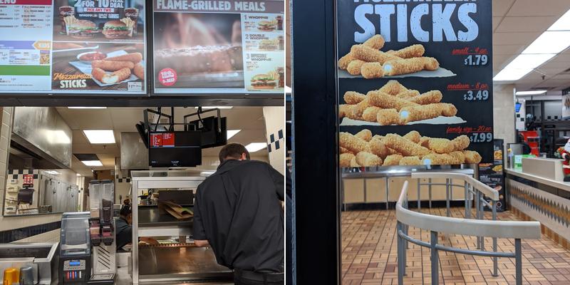 Burger King Menu