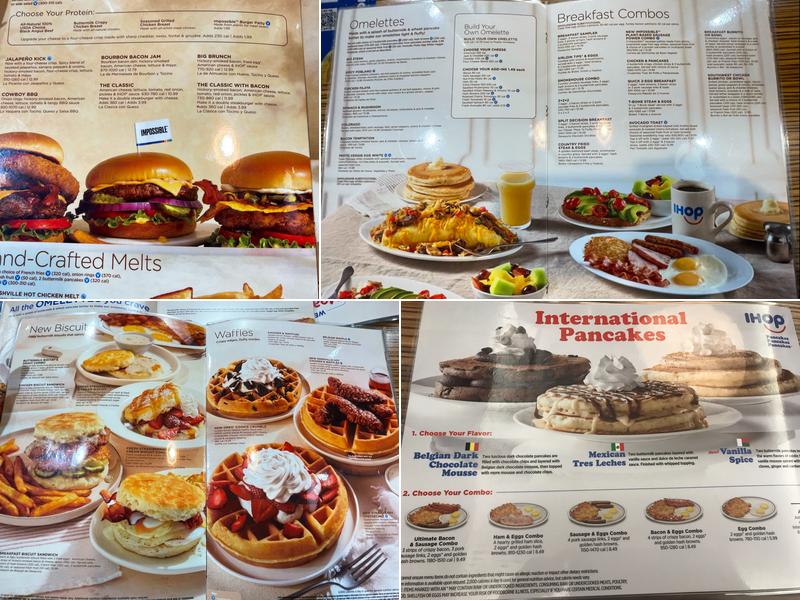 IHOP Menu