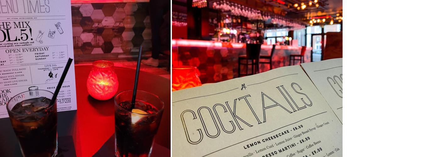 Marvin's Lytham Menu