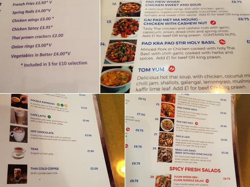 Spice Paradise Menu