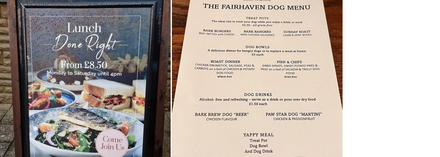 Fairhaven Menu