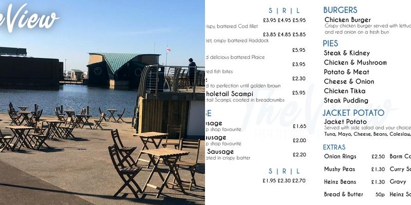 The View Fish & Chips Menu