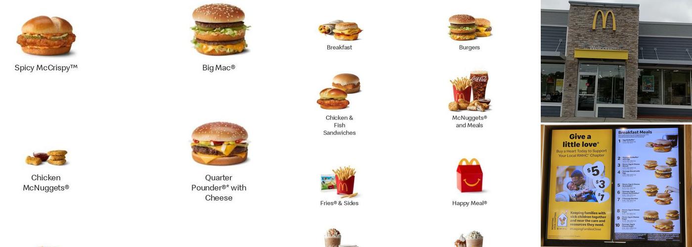 McDonald's Menu