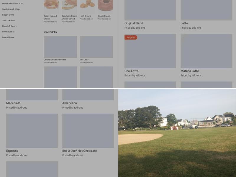 Dunkin' Menu