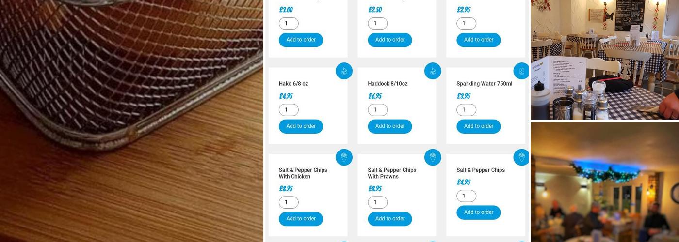 Crompton Road Chippy Menu