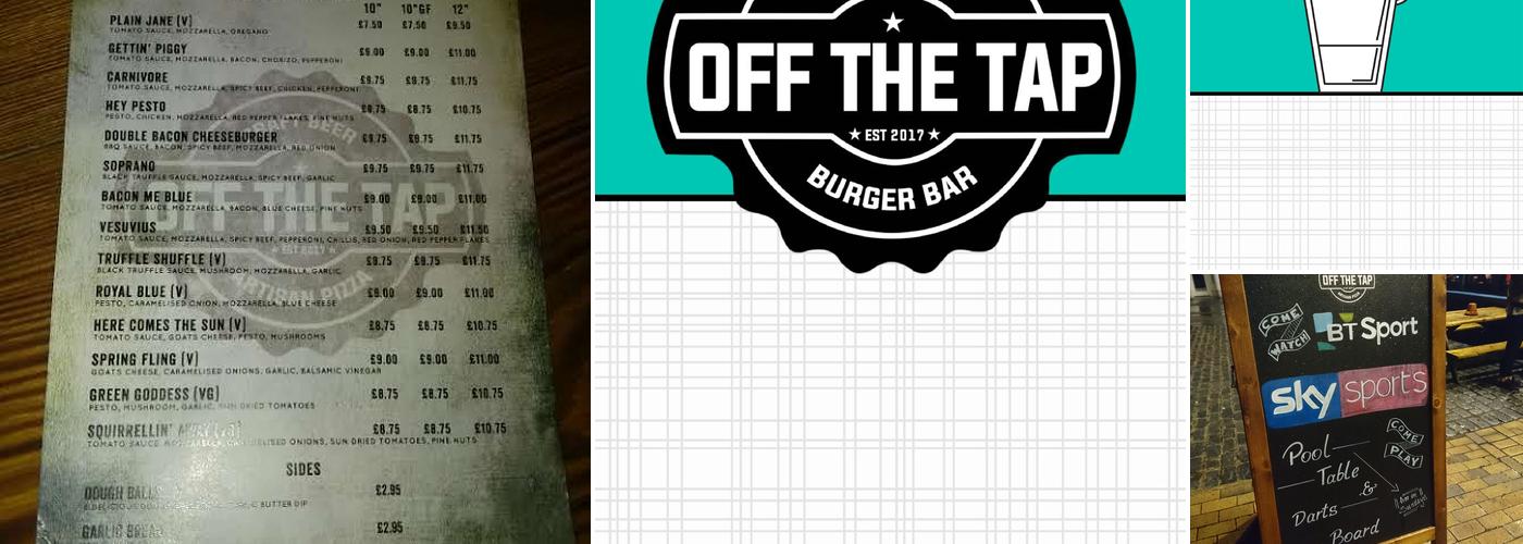 Off The Tap Menu