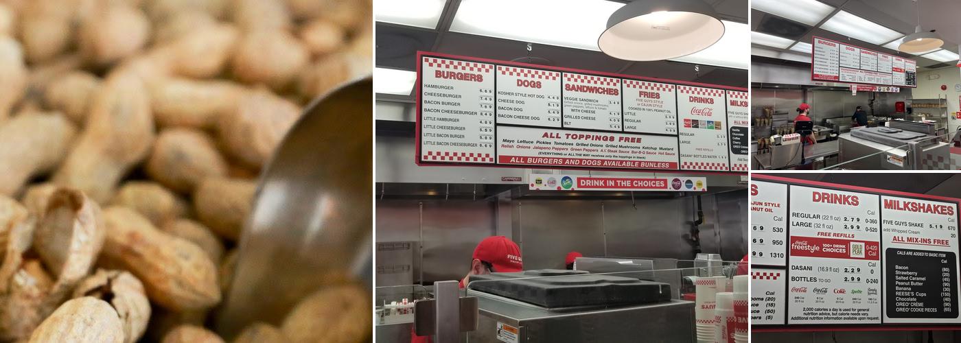 Five Guys Menu