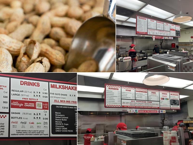 Five Guys Menu