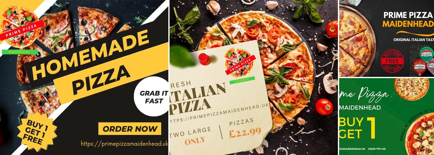 Prime Pizza Maidenhead Menu