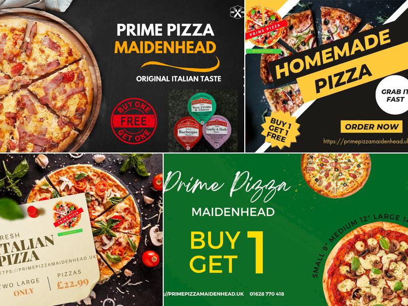 Prime Pizza Maidenhead Menu