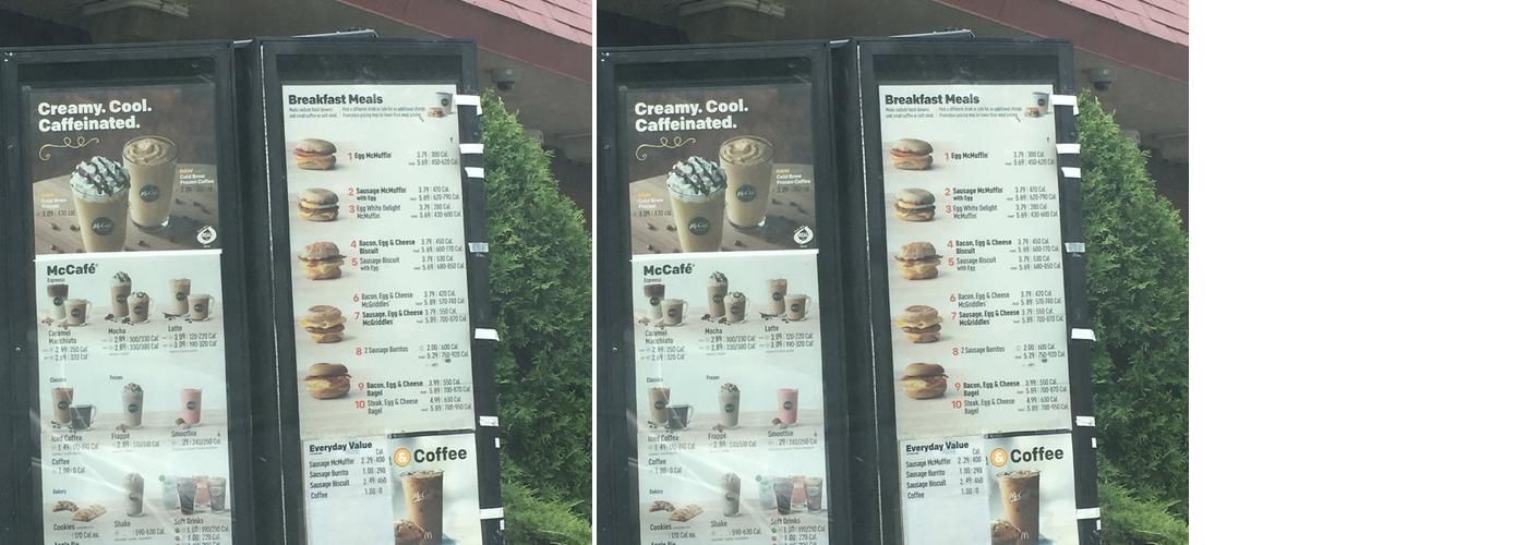 McDonald's Menu
