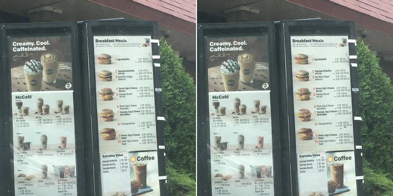McDonald's Menu