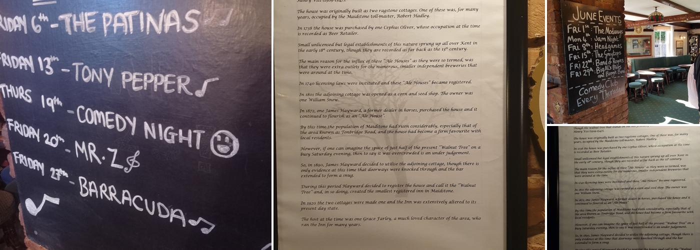 The Walnut Tree Menu