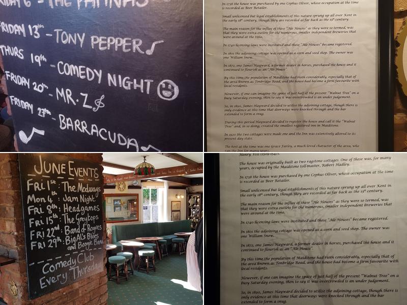 The Walnut Tree Menu