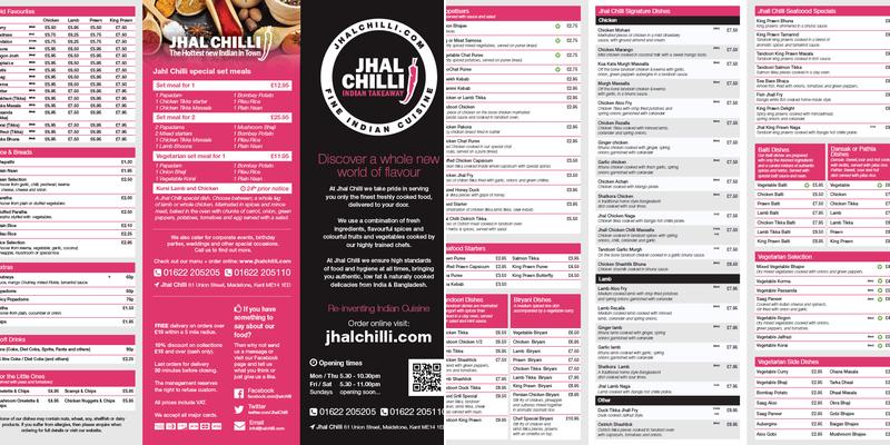 Jhal Chilli Menu