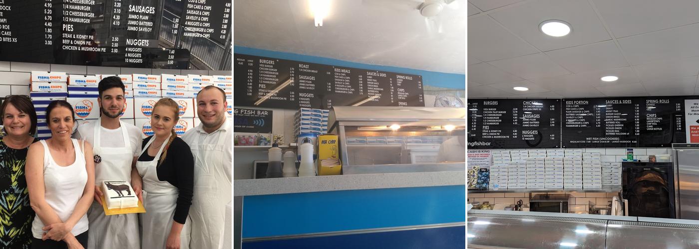 Barming Fish and Chips Menu