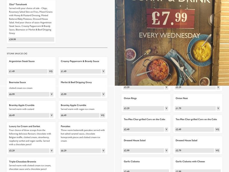 Newnham Court Inn - Pub & Grill Menu