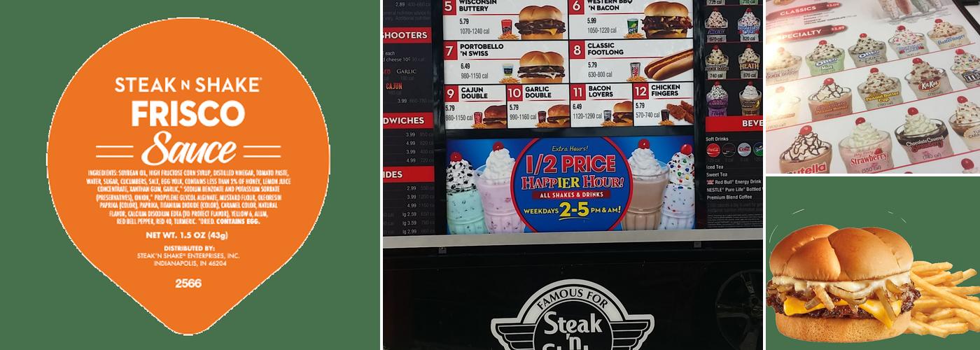 Steak 'n Shake Menu