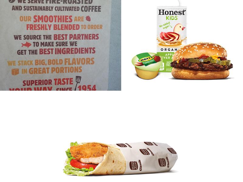Burger King Menu
