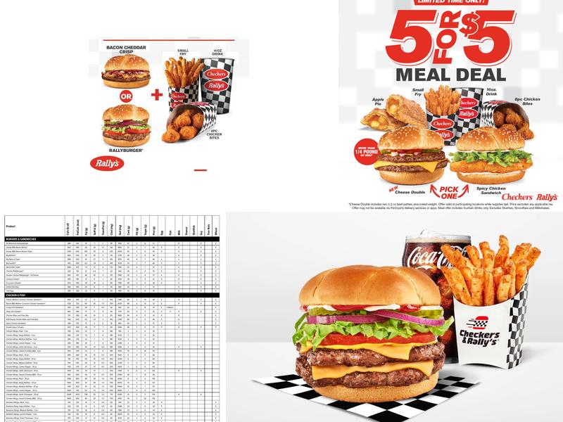 Checkers Menu