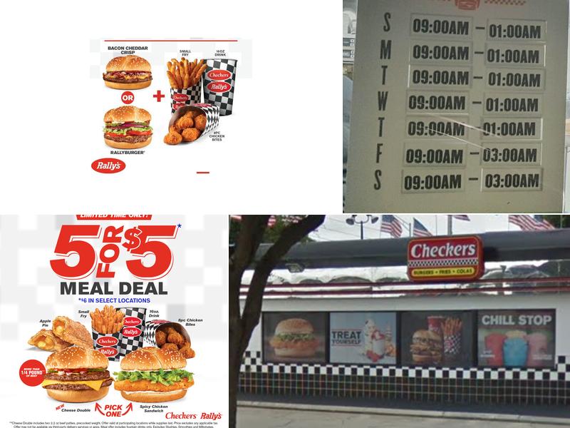 Checkers Menu