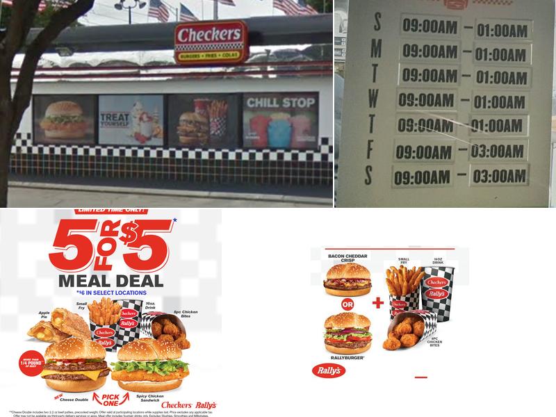 Checkers Menu