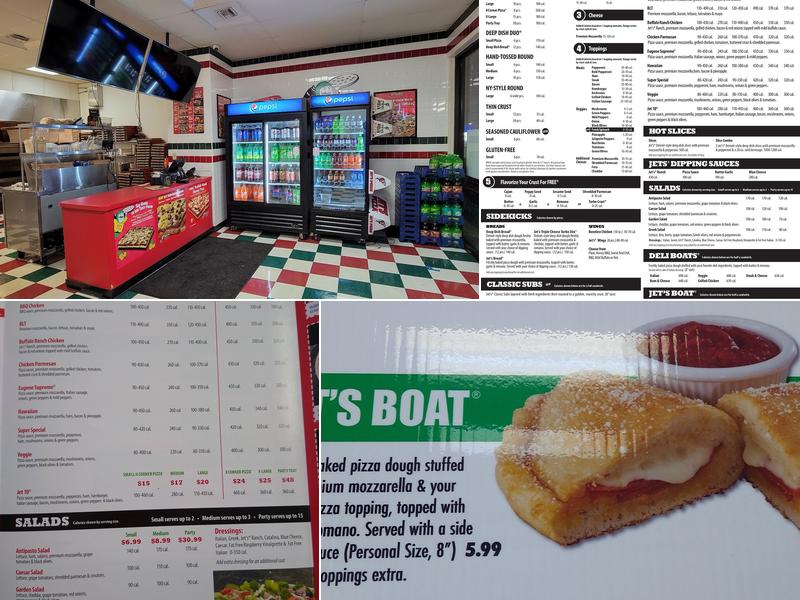 Jet's Pizza Menu