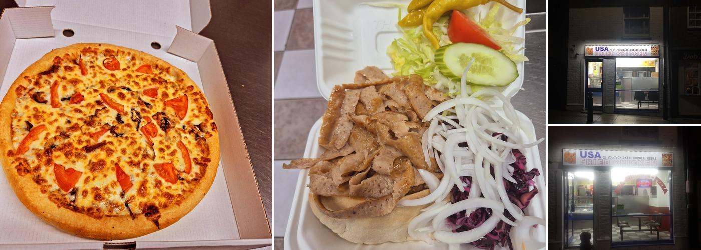 USA Fried Chicken pizza maldon