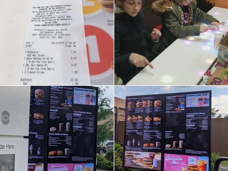 McDonald's Menu
