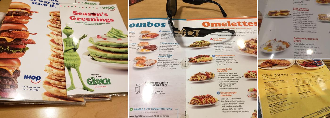 IHOP Menu