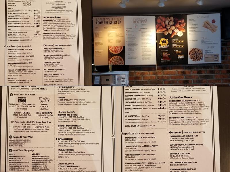 Pizza Hut Menu