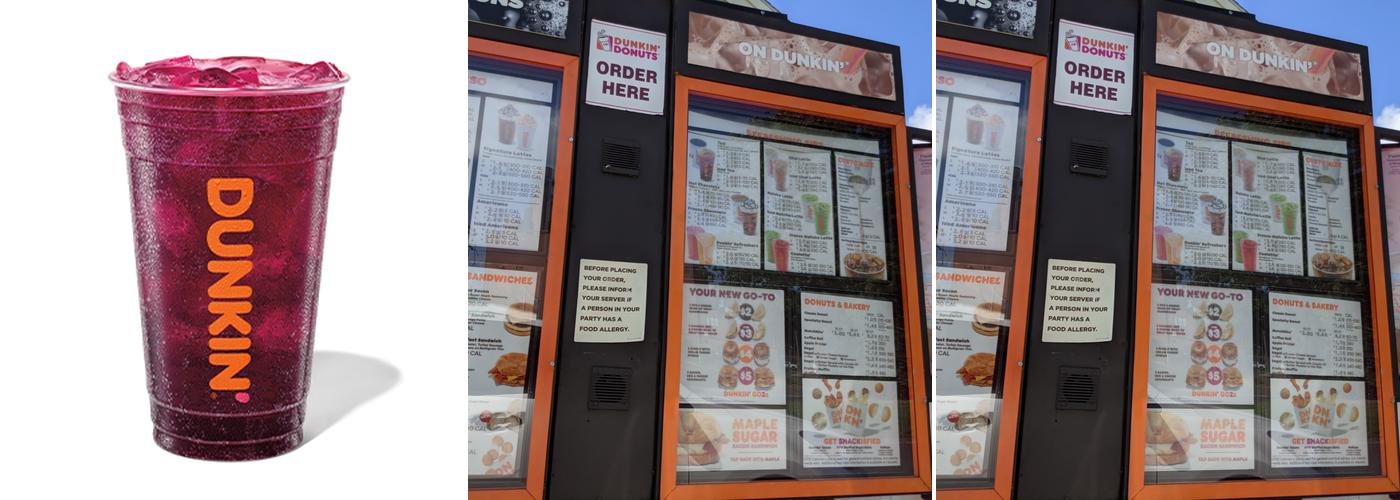 Dunkin' Menu
