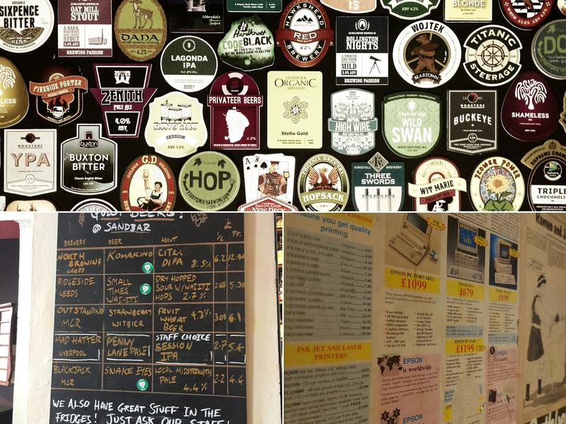 Sandbar Manchester Menu