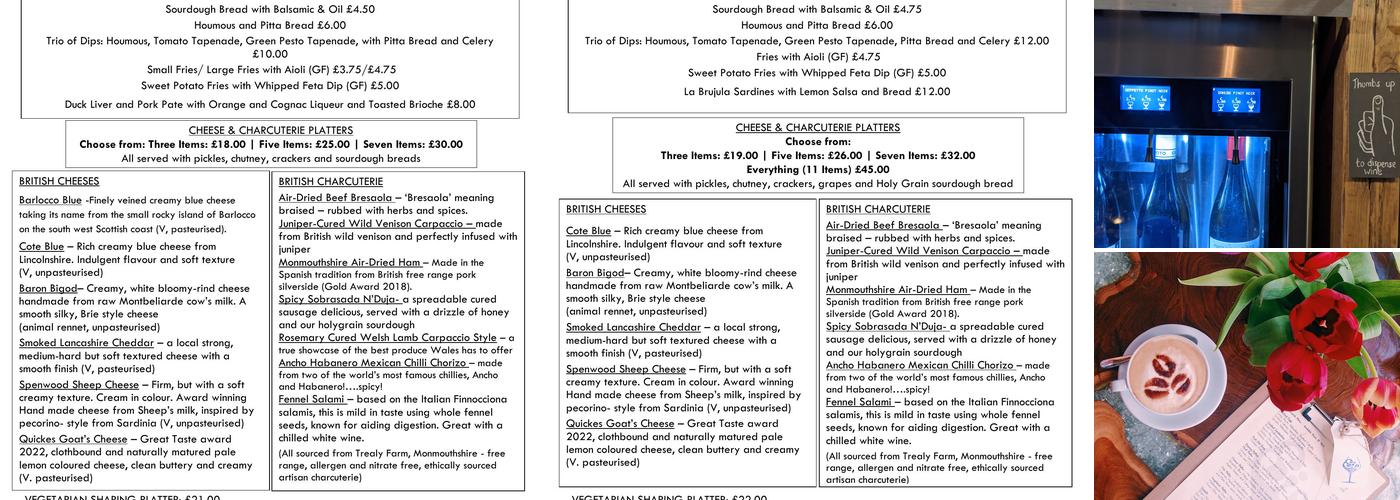 Sip West Didsbury Menu