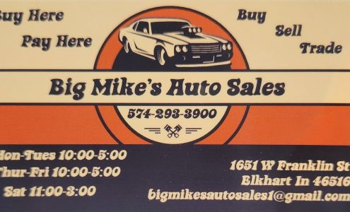 Big Mike's Auto Sales