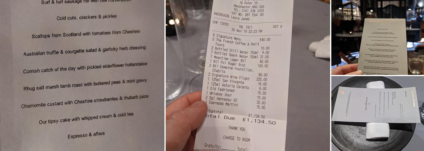 Adam Reid at The French Menu