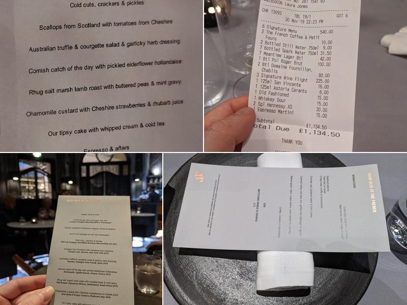 Adam Reid at The French Menu