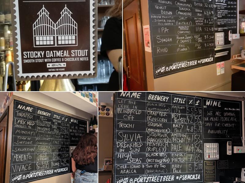 Port Street Beer House Menu