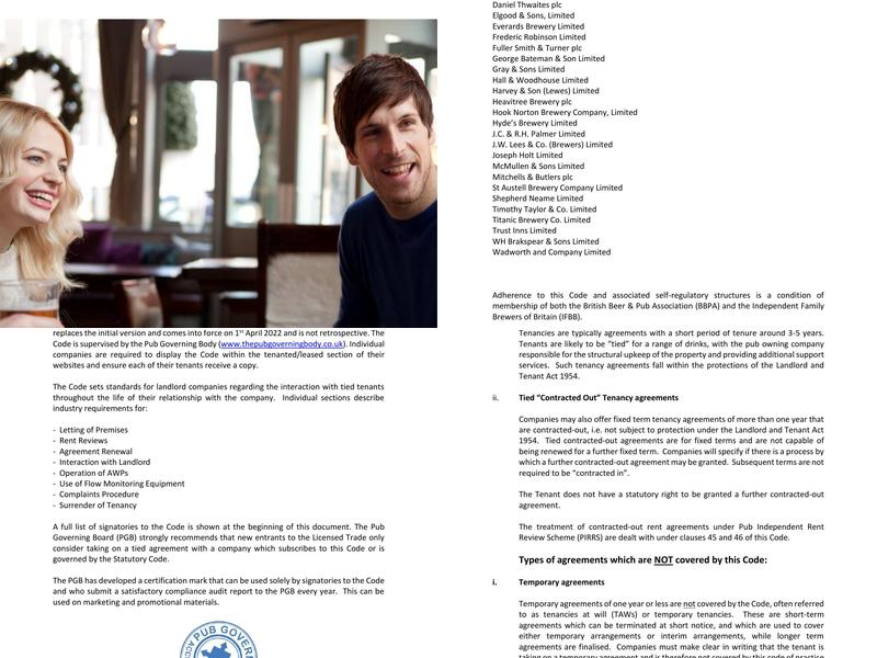 The Fletcher Moss Menu